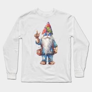 Hippie Gnome #4 Long Sleeve T-Shirt